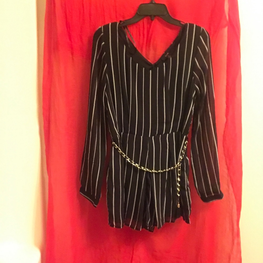 Long sleeve romper